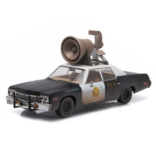 The Blues Brothers 1974 Dodge Monaco Bluesmobile with Horn 1:43 Scale Die-Cast Metal Vehicle
